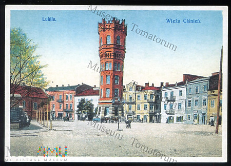 Lublin - Wieża Ciśnień - repro. z pocz. XX wieku