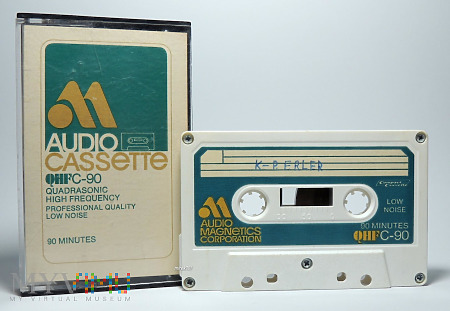 Audio Magnetics QHF C-90 kaseta magnetofonowa