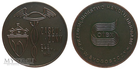 Medal Zasłużony dla Otex-u w Bydgoszczy