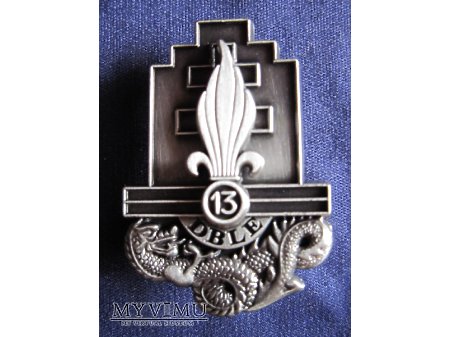 Odznaka 13DBLE/metal