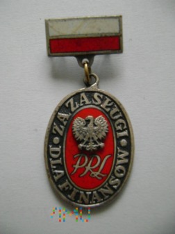 odznaka Zasłużony Dla Finansów PRL