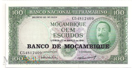 Mozambik.1.Aw.100 escudo.1976.P-117