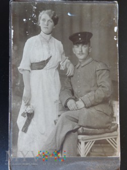 Duże zdjęcie Portret ślubny z 1915 r.