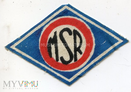 Naszywka - MSR - lata 60-te XX w.