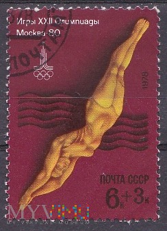 Duże zdjęcie Olympics Moscow 1980 Diving