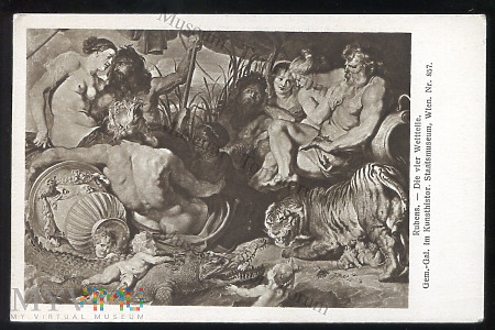 Duże zdjęcie Rubens - Cztery kontynenty - pocz. XX w.
