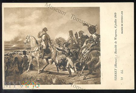 Duże zdjęcie Vernet - Napoleon pod Wagram w 1809 r.