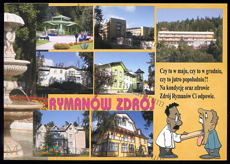 Rymanów Zdrój - wieloobrazkowa - lata 90-te XX w.