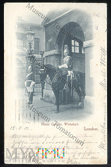 Londyn - Wartownicy Gwardii Konnej - 1903