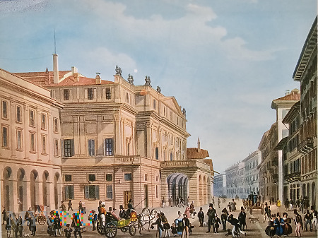 Mediolan La Scala XIX wiek