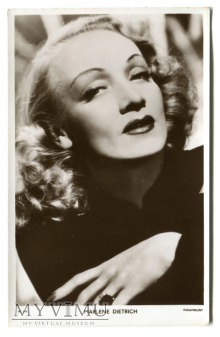 Duże zdjęcie Marlene Dietrich Picturegoer nr W 340