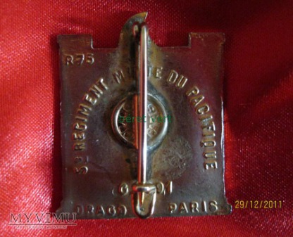 odznaka 5RE (5ème Régiment étranger) - I