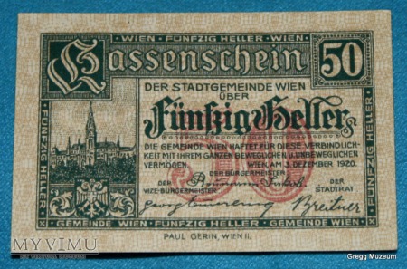 50 Heller 1920 (Notgeld)