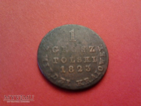 1 grosz Polski 1823