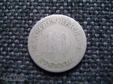 10 pfennigów 1874
