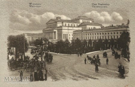 Warszawa, pocztówki okresu I Wojny Światowej