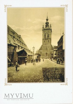 Danzig 1894. Katharinenkirche u. grosse Mühle