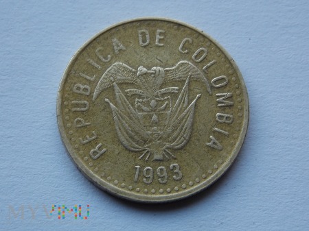 100 PESOS 1993 - KOLUMBIA