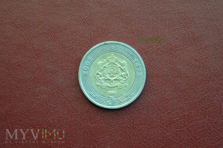 Duże zdjęcie Moneta marokańska: 5 dirham