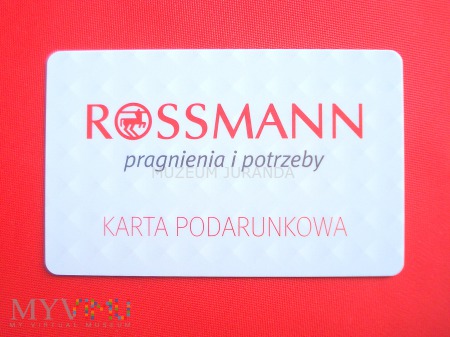 Karta podarunkowa Rossmann (1)