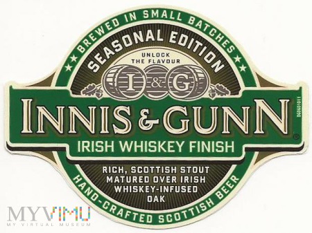 Innis & Gunn IRISH WHISKEY FINISH
