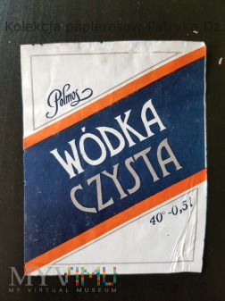 Wódka Czysta - Etykieta