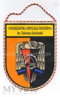 Proporczyk Wesoła 1 Warszawska Brygada Pancerna