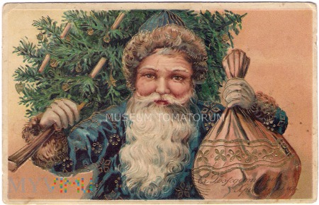Duże zdjęcie Szczęśliwych Świąt 1906