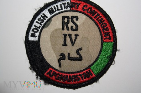 IV RS Afganistan