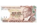 Turcja - 5 000 lir (1994)