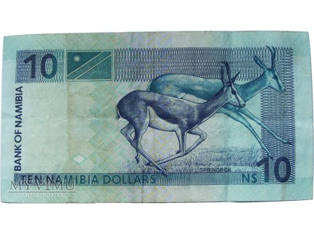 10 Dolarów, Namibia, od 1993 roku.