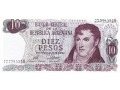 Argentyna - 10 pesos (1976)