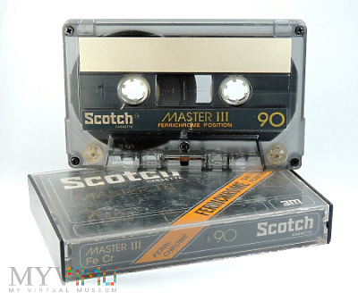 Duże zdjęcie Scotch Master III 90 kaseta magnetofonowa