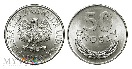Duże zdjęcie 50 groszy, 1976