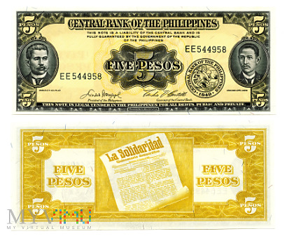 5 Pesos 1949 (EE544958)
