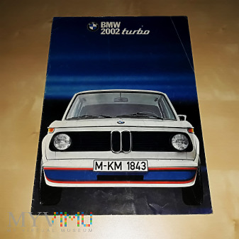 Prospekt BMW 2002 Turbo 1973