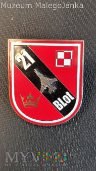 Pamiątkowa odznaka 21 Bazy Lotniczej - Powidz
