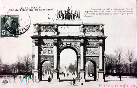 Paryż - Arc de Triomphe du Carrousel