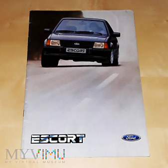 Duże zdjęcie Prospekt Ford Escort 1985