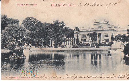 Pałac w Łazienkach Warszawa