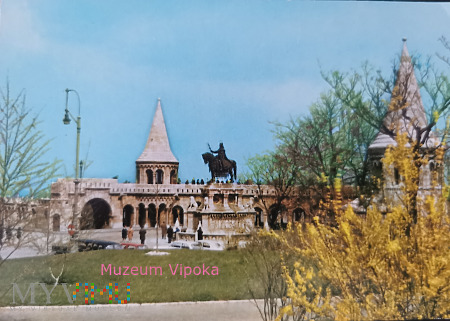 Budapeszt - konny pomnik króla Węgier św. Stefana