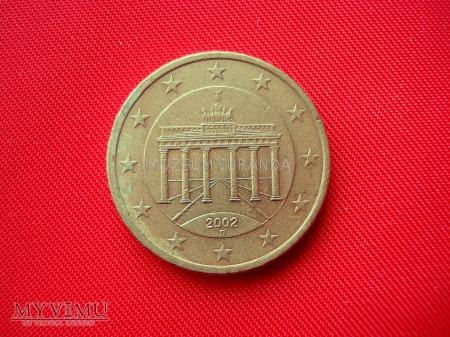 Duże zdjęcie 50 euro centów - Niemcy