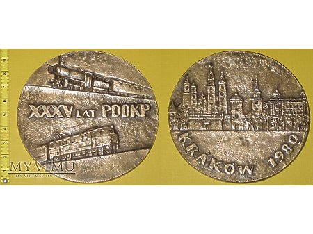Duże zdjęcie Medal kolejowy Południowej DOKP