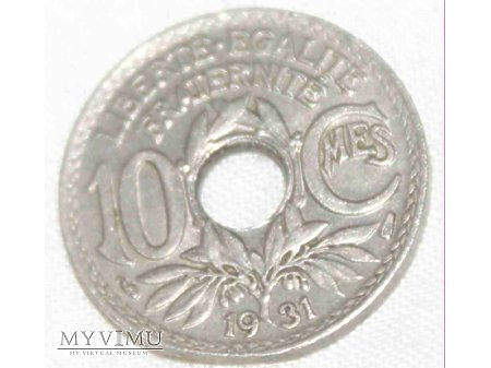 10 centimes 1931