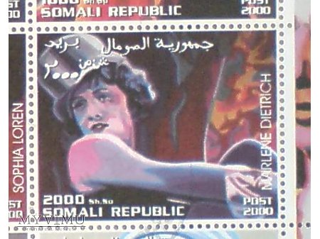 Marlene Dietrich Somalia2000 ludzie XX wieku