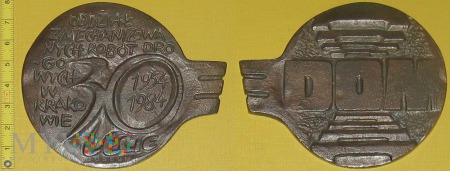 Medal kolejowy - firmowy DOM Kraków