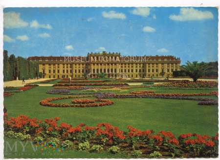 Duże zdjęcie Wiedeń - Pałac Schönbrunn - lata 70-te XX w.