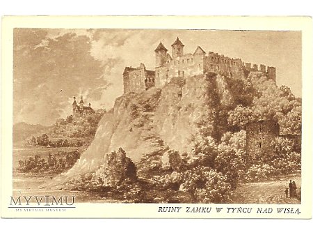 Duże zdjęcie Ruiny zamku w Tyńcu nad Wisłą