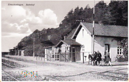Duże zdjęcie Elmschenhagen. Bahnhof