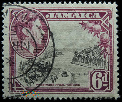 Duże zdjęcie Jamajka 6d Jerzy VI